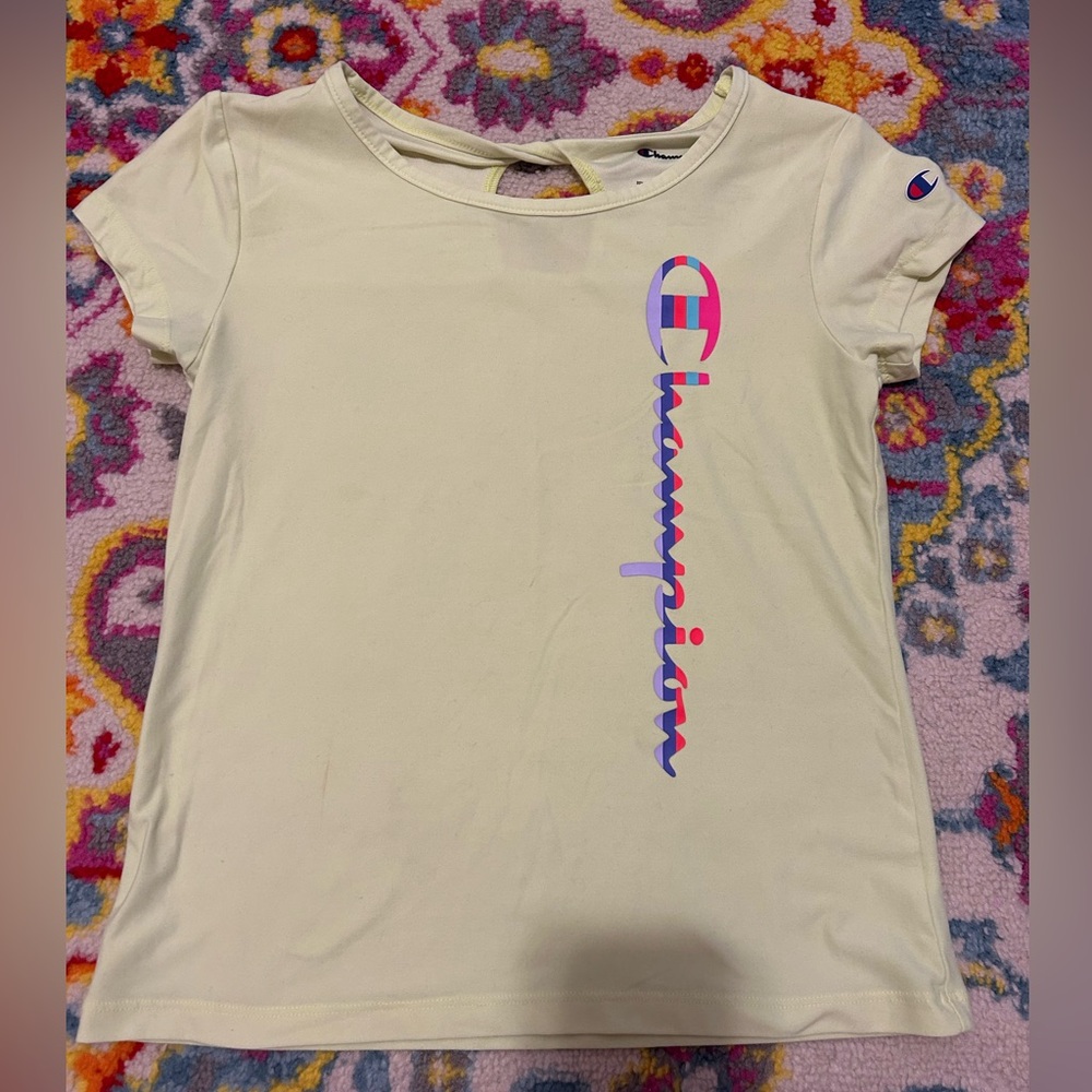 Girls champion T shirt